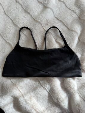 lululemon athletica Black Minimalist Sports Bralette